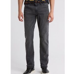 PAIGE Jeans Men's 38 Gray Wash Denim Federal Slim Straight Leg Pants